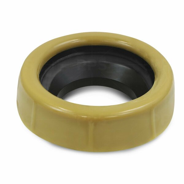 Everflow Extra Thick Toilet Bowl Wax Ring Gasket w/ Flange & Bolts, 3''&4'' Line TRZR1003